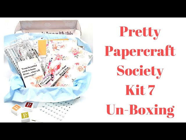 IT'S HERE!!! Papercraft Society Kit 7