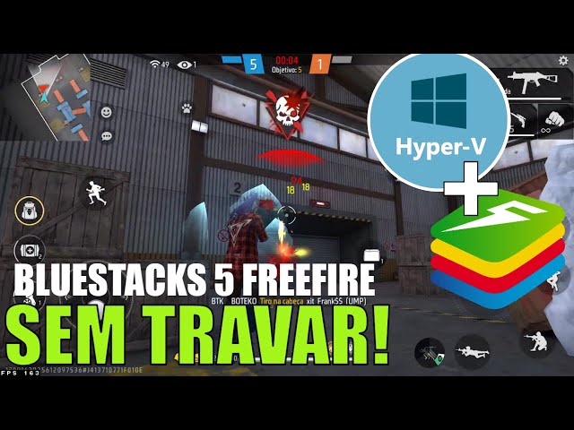 BLUESTACKS CONGELANDO E TRAVANDO NO FREE FIRE - RESOLVIDO! MAIO 2024