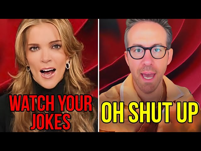 Ryan Reynolds LASHES OUT At Megyn Kelly Over Blake Lively Court Case DRAMA!?