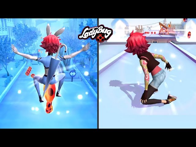 Miraculous Ladybug & Cat Noi‪r 🐞 NEW HEROES BATTLE RUN: BUNNYX Vs ALIX KUBDEL!