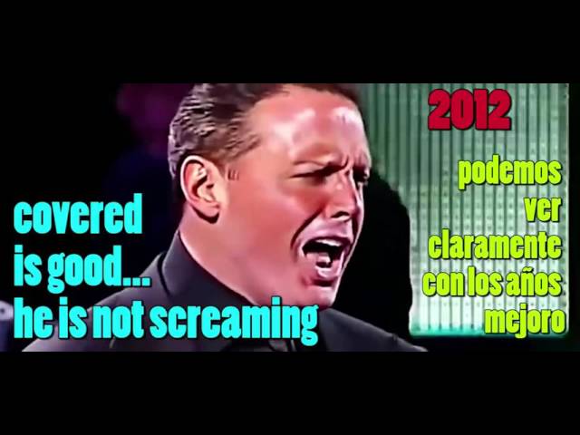 Luis Miguel vs Pavarotti Juan Diego Florez  COVERED SOUND OPEN SOUND