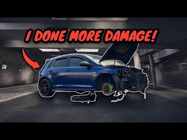 FIXING MY BLOWN GOLF R!