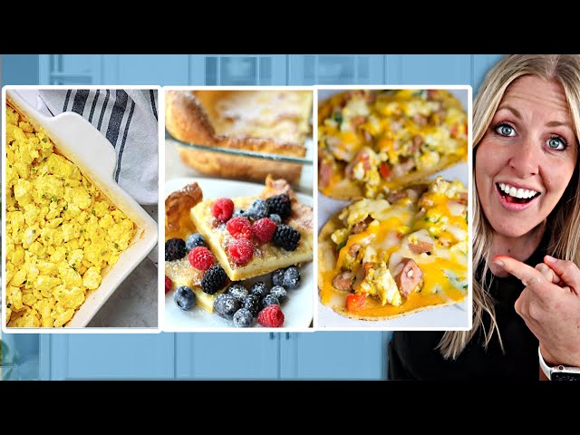 5 Egg Breakfast Ideas to KEEP ON REPEAT! - Easy Breakfast Ideas!