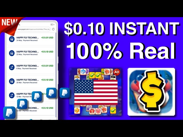 Earn $0.20 Per Second 🤑 | PayPal Earning App Instant Payment 🔥 Make Money Online