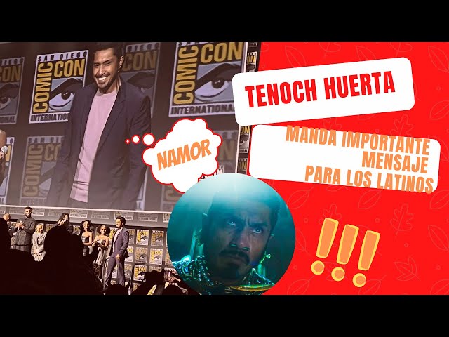 Tenoch Huerta es Namor (El mexicano se une a Marvel y manda poderoso mensaje a los latinoamericanos)