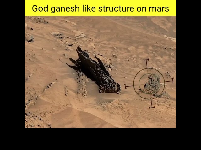 Hindu God Ganesh like structure found on Mars planet ,it's amazing #shorts