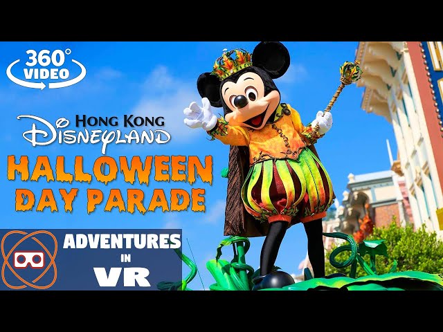 [5k 360] Mickey's Halloween Parade - Hong Kong Disneyland 2018