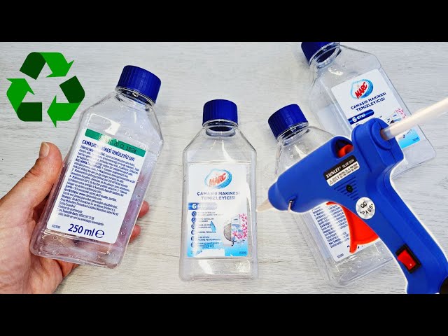 Super upcycling idea from small plastic bottles! ♻👍