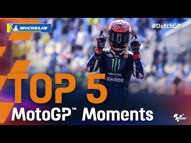 Top 5 MotoGP™ Moments by Michelin | 2021 #DutchGP