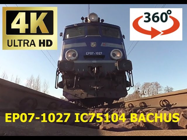 360° camera under train (4K) EP07-1027 IC75104 BACHUS