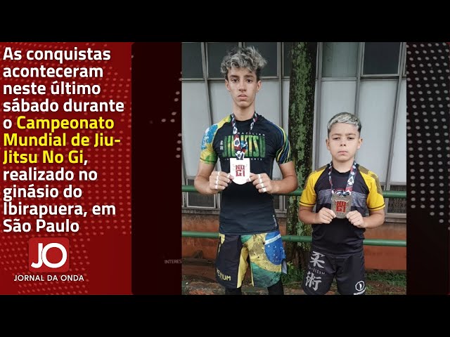 PIUMHIENSES PEDRO ROCHA E HENRIQUE GABRIEL SÃO VICE-CAMPEÕES MUNDIAIS DE JIU-JITSU NO GI