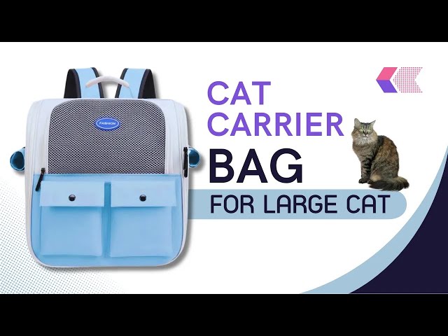 A Cat Carrier Backpack That Combines Style and Comfort