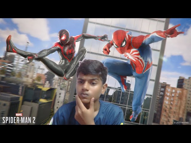 PLAYING MARVEL SPIDER MAN 2 LIVE IN HINDI FACE CAM [ PART 2 ]