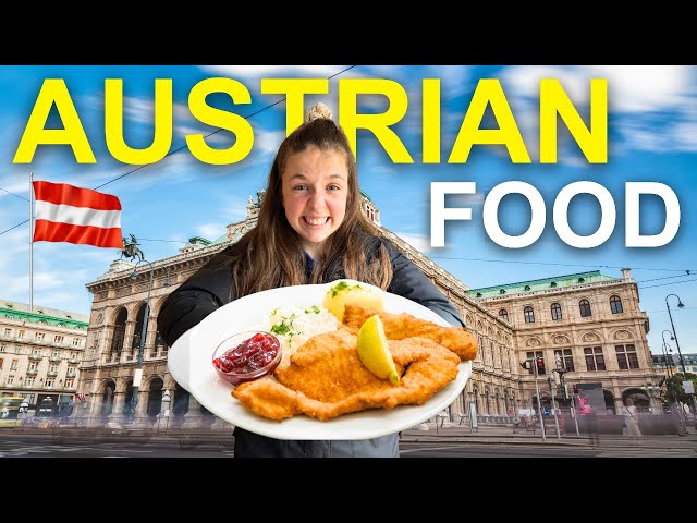 Eating TOP 5 DISHES in AUSTRIA! 🇦🇹 (Vienna Food Vlog)