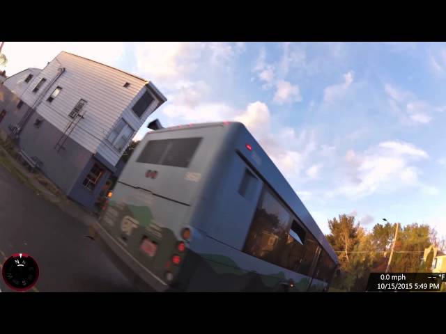 2015-10-15 CCTA Bus #950 AAH715 Red Light Running