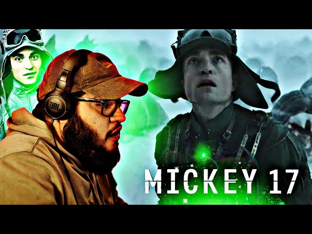 MICKEY 17 TRAILER REACTION & BREAKDOWN | ROBERT PATTINSON SCI-FI THRILLER! 🚀