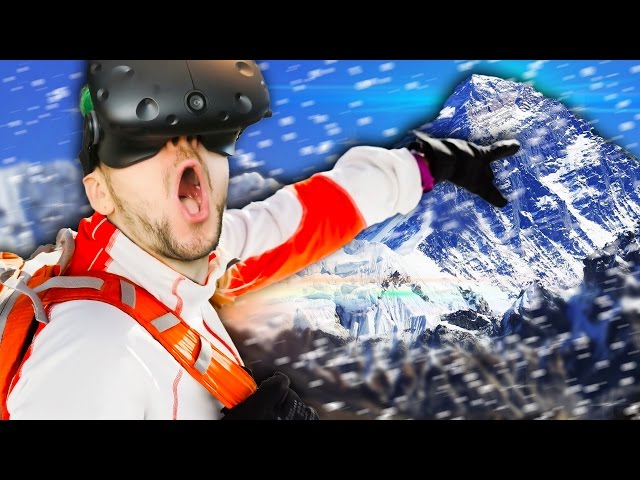 CLIMB EVEREST IN VIRTUAL REALITY | Everest VR (HTC Vive Virtual Reality)