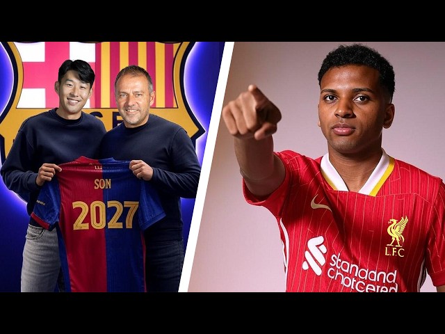 🚨 NEW LIVERPOOL STAR! KVARA TO MAN UNITED!? SON AS A BARÇA PLAYER? | LATEST TRANSFER RUMOURS 2025