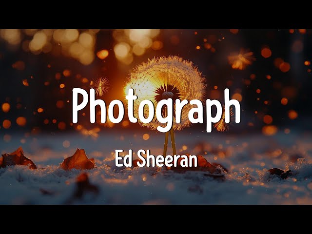 Ed Sheeran - Photograph (Lyrics) ~ Imagine Dragons, Loving Caliber, Adele