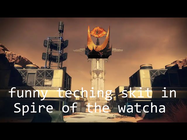 teaching spire without knowing it (funny skit)