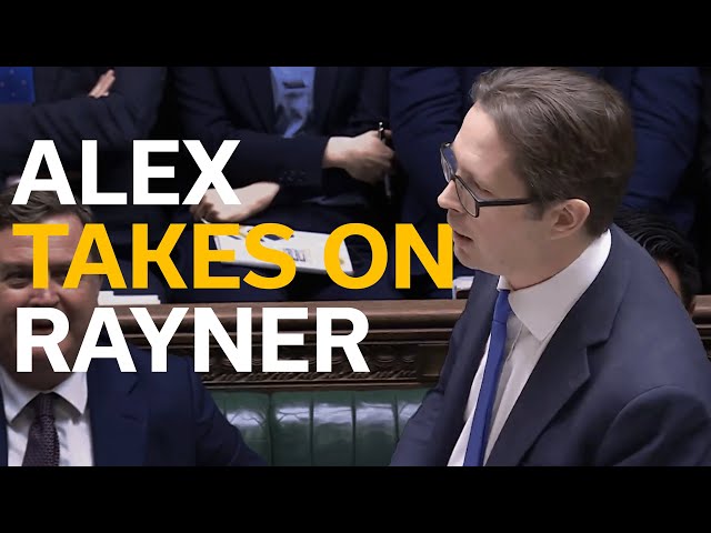 Angela Rayner schooled by Conservative Alex Burghart | PMQs