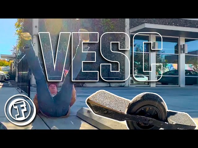 (RAW RUN) Onewheel VESC conversion // FOLLOW ME with Jeff McCosker