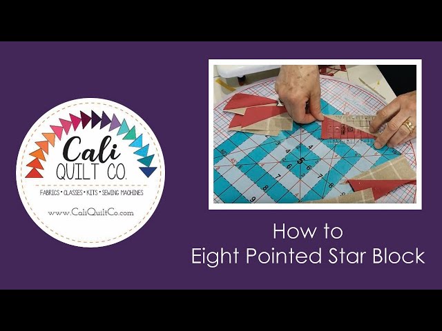 Spring Mystery Box Block 6- Eight Pointed Star