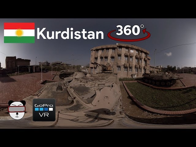 🌍 360° Amna Suraka Tanks | Sulaymaniyah, Kurdistan ☀️【GoPro VR Travel | 360 Video】