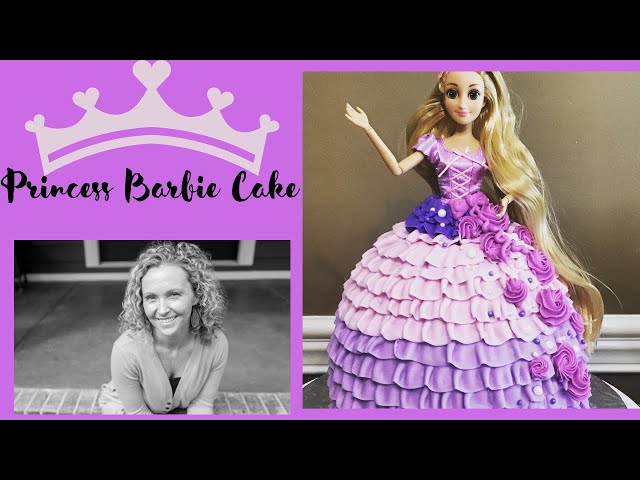 Easy Barbie Dress Cake Tutorial