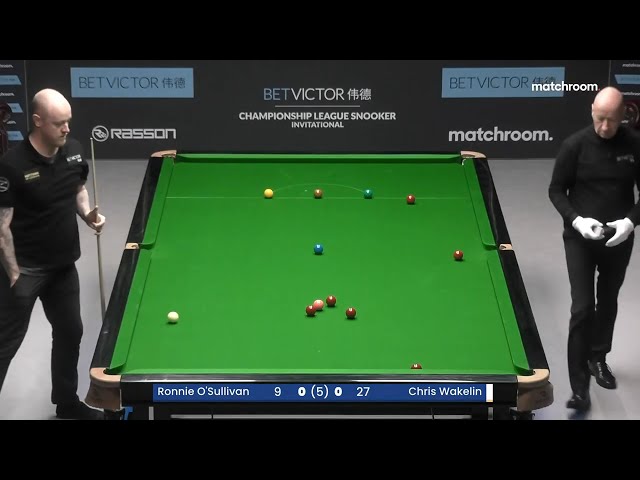 Ronnie O'Sullivan vs Chris Wakelin | Group Three Match | 2025 BetVictor Championship League Snooker