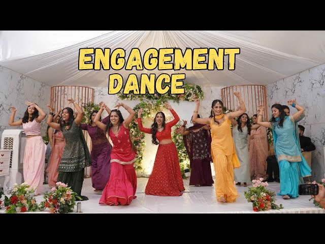 Engagement Dance 💃🏻 🎉| Bollywood songs 🪩| Girls gang 👯‍♀️| VRINDHARJUN