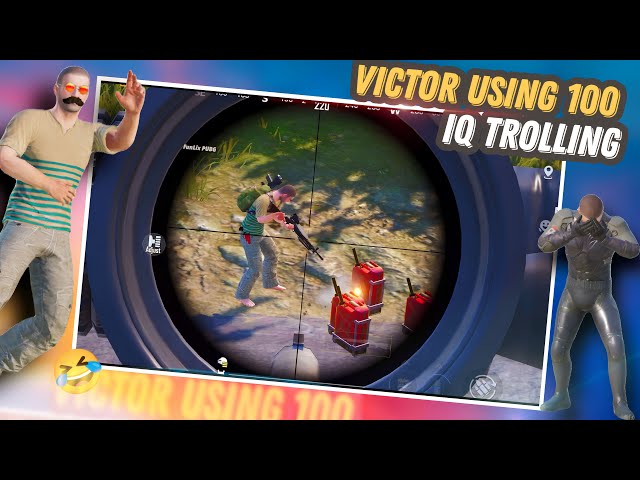 Camper Victor 🤣 Funny Moments in PUBG Mobile