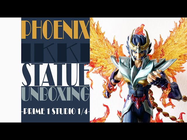 [ENG SUB] UNBOXING PHOENIX IKKI "FINAL BRONZE CLOTH" (SAINT SEIYA) 1/4 SCALE - BY. PRIME1 STUDIO