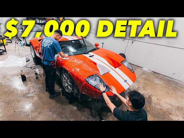 What's Included in a $7,000 Detail on a Ford GT?