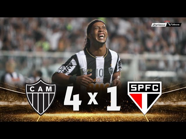 Atlético-MG 4 x 1 São Paulo (Ronaldinho's show) ● 2013 Libertadores Extended Highlights & Goals HD