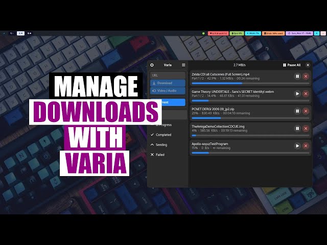 Varia Is A Download Manager On Steroids