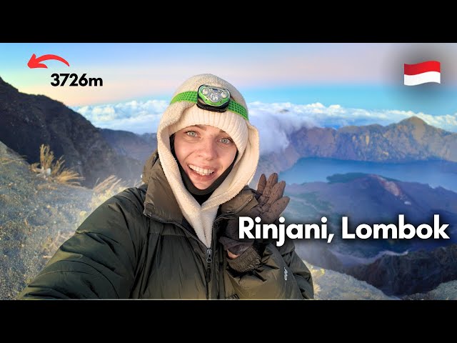 Climbing Mount Rinjani, Lombok 🌋🇮🇩  | 2 Days - 1 Night