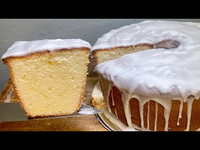 Lemon Cream Cheese Pound Cake Recipe (Mile High Pound Cake Edition)