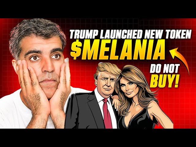 🚨 BREAKING: Donald Trump Launches $MELANIA Memecoin! Why $TRUMP Token is Dumping! 📉