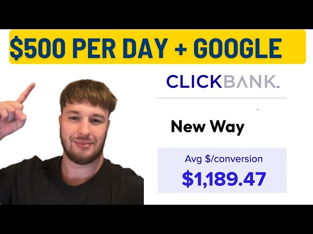 Maximize Your Income: $500 Daily with Google & Affiliate Marketing