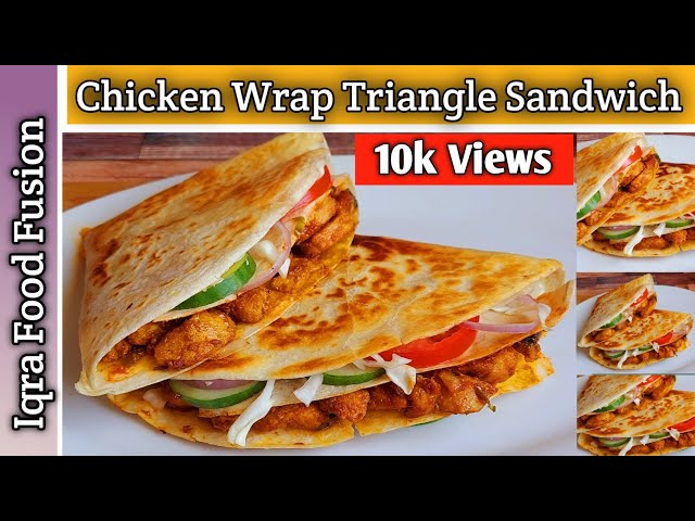 How To Make Sandwich || Sandwich Recipe At Home || Chicken Sandwich By Iqra Food Fusion