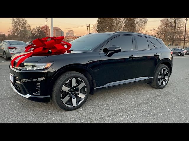 Update for 2025 Honda Prologue Elite Raven Black Rare Brown Interior +HAPPY HONDA-DAYS TO ME