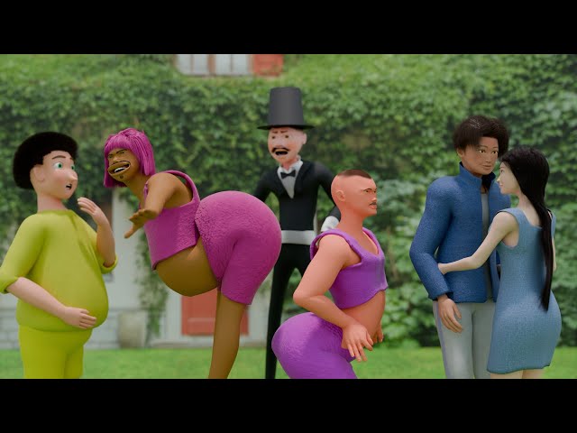 Funny love | hat magic | Funny animation | Cartoon