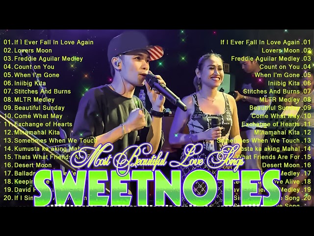 SWEETNOTES Nonstop Playlist 2024  Best of OPM Love Songs 2024  OPM Hits Non Stop Playlist 2024