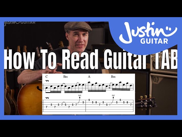 How to read guitar TAB for beginners | guitar lesson | examples | how to read tabs