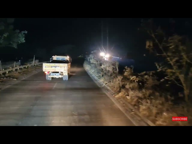 truck travelling night view northeast india adventures meghalaya tourism