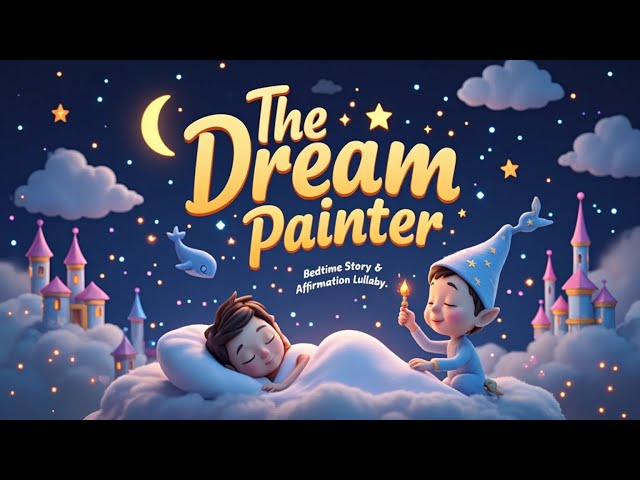 ✨ The Dream Painter + Affirmation Lullaby | Magical Bedtime Story & Sleep Song for Kids 🌙✨