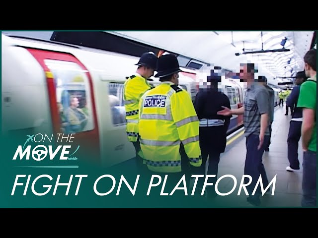 Fight Breaks Out On Station Platform | The Tube