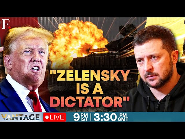 Ukraine Peace Talks LIVE: Trump Calls Zelensky a "Dictator without Elections" | Vantage | N18G