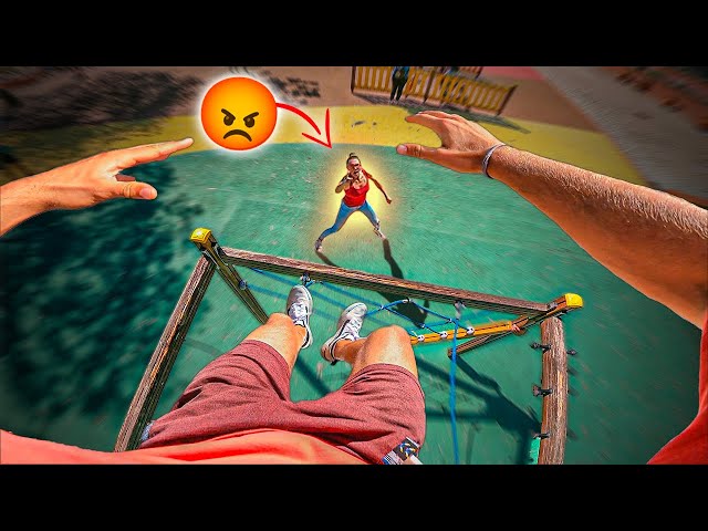 ESCAPING ANGRY MOM IN PLAYGROUND (Epic Parkour Chase)